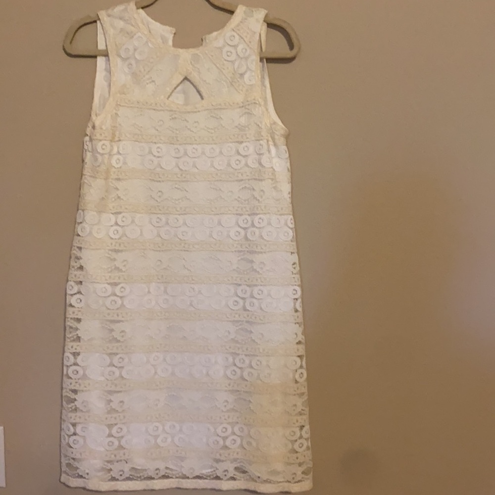 Cream/White Dress